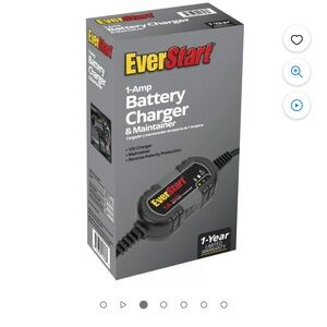Everstart 1 amp battery charger